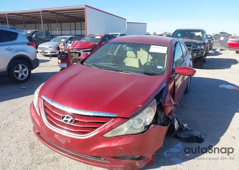 2013 Hyundai Sonata Gls from USA, damaged, VIN 5NPEB4AC8DH677516